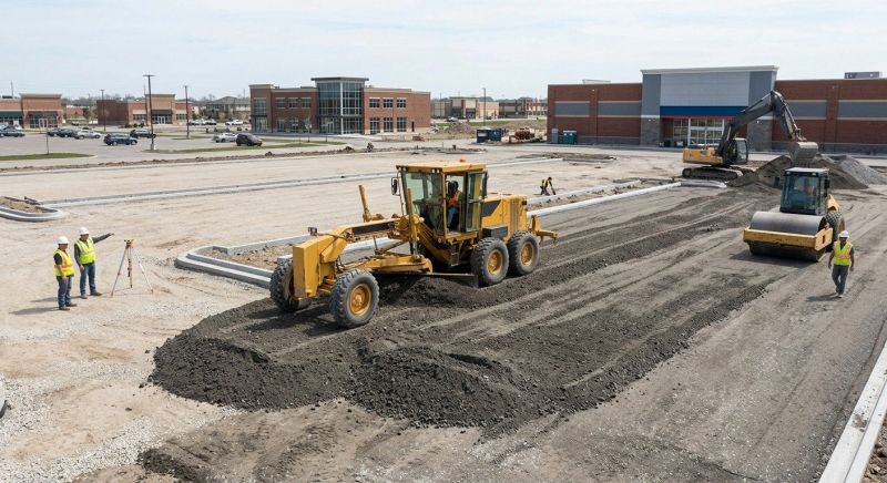 Parking Lot Leveling in Acworth, GA